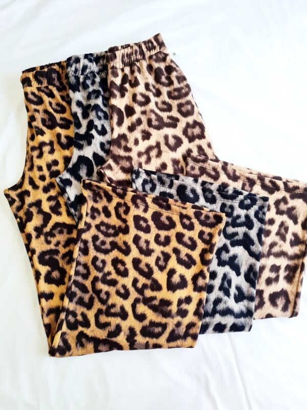 Palazzo animal print (Lanilla) - Imagen 2